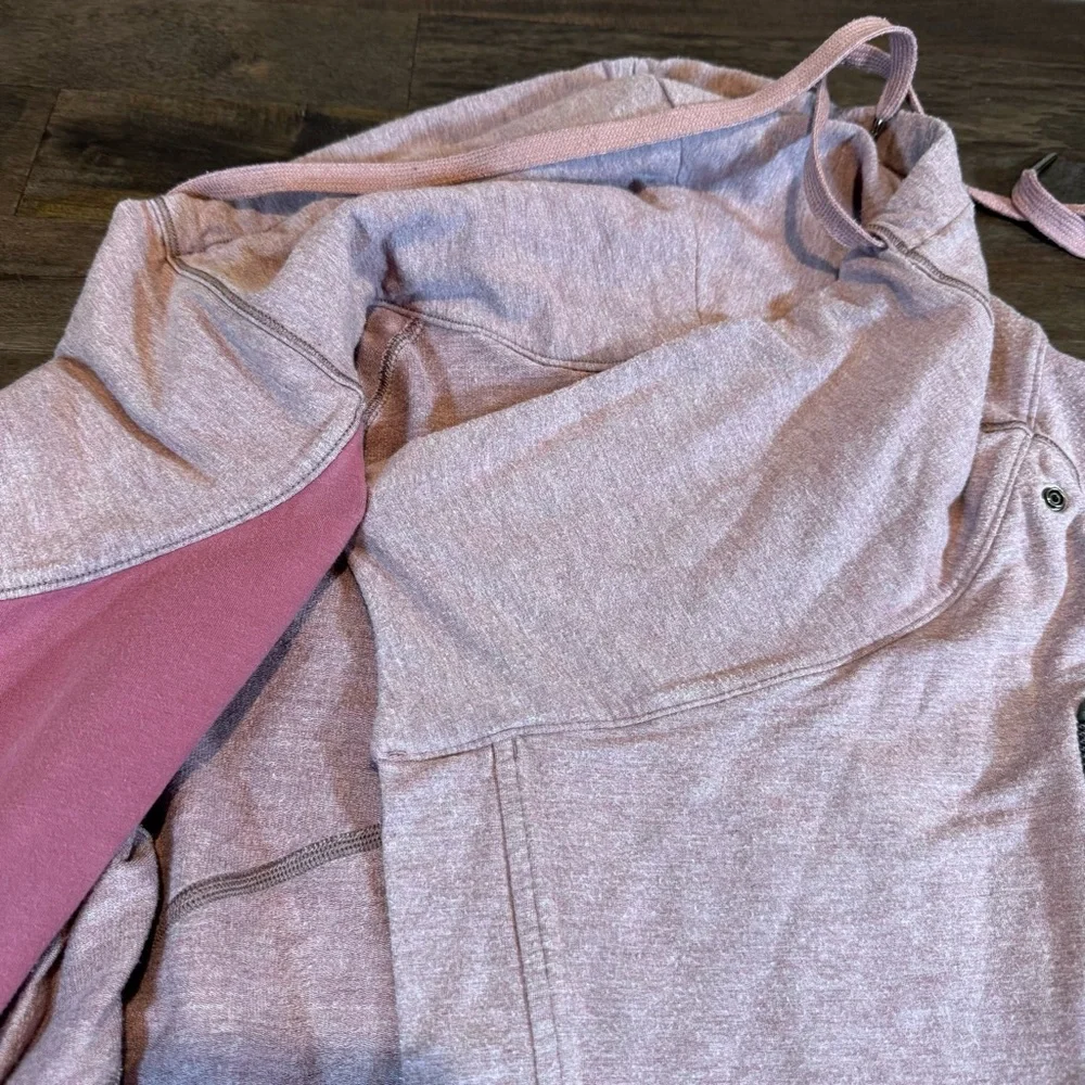 lululemon athletica Coast‎ Easy Wrap Heather Misty Merlot, Size 4
